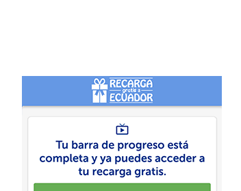 Recargas GRATIS desde Ecuador. Recargas a Ecuador.